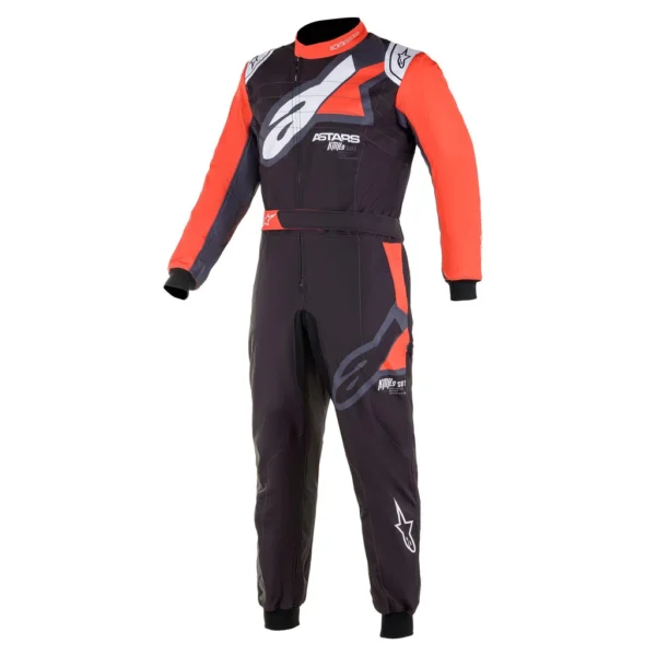 KMX-9 V2 YOUTH SUIT - Black/Red/White