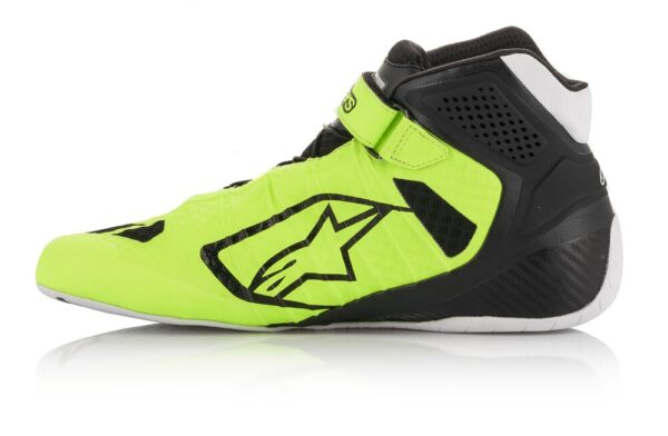 ALPINESTARS TECH-1 KZ SHOES - Yellow Fluo/Black - Image 3