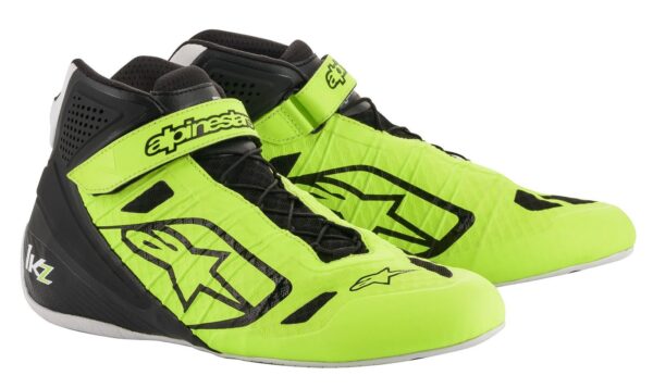 ALPINESTARS TECH-1 KZ SHOES - Yellow Fluo/Black