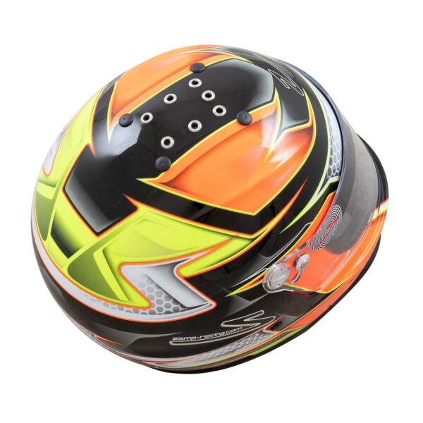 ZAMP RZ-42Y YOUTH SNELL CMR2016 - Orange/Yellow - Image 3