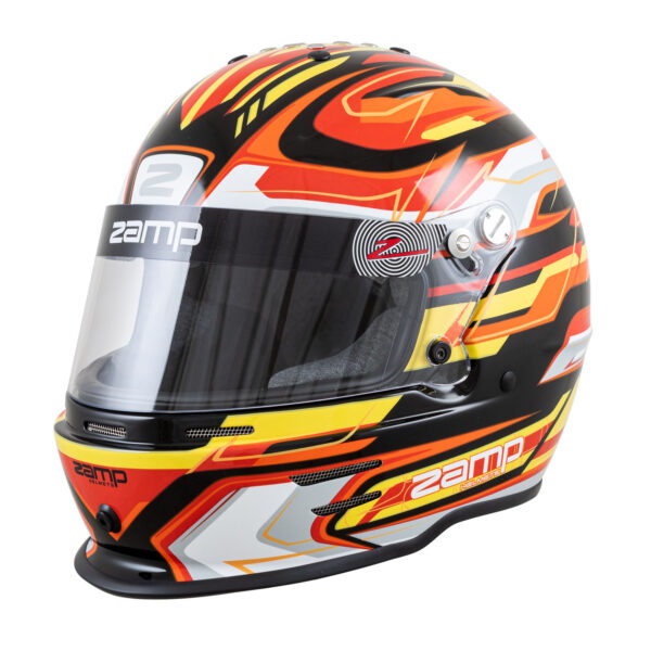 ZAMP RZ-42Y YOUTH SNELL CMR2016 - Black/Red/Orange