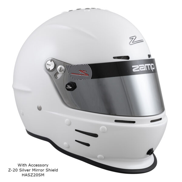 ZAMP RZ-62 SNELL 2020 - Aramid White - Image 4