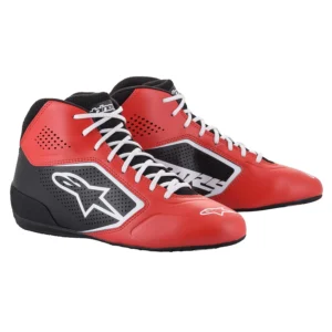 ALPINESTARS TECH-1 K START V2 SHOES - Red/Black/White