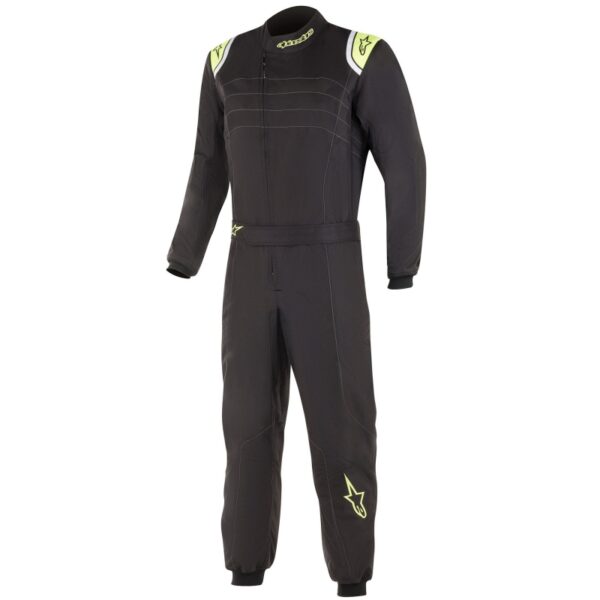 KMX-9 V2 YOUTH SUIT - Black/Yellow Fluo