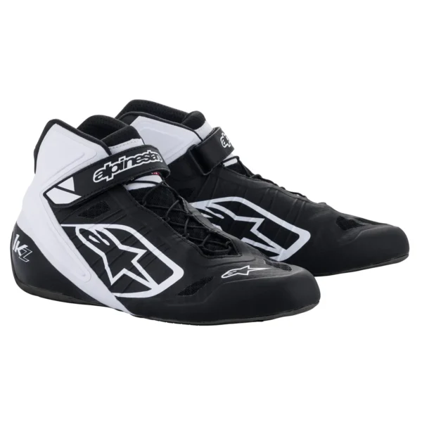 ALPINESTARS TECH-1 KZ SHOES - Black/White/Black