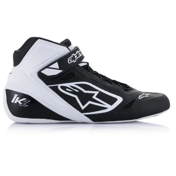 ALPINESTARS TECH-1 KZ SHOES - Black/White/Black - Image 2