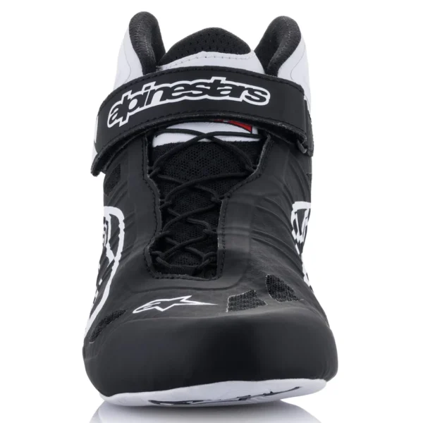 ALPINESTARS TECH-1 KZ SHOES - Black/White/Black - Image 4