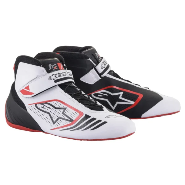 ALPINESTARS TECH-1 KX SHOES - Black/White/Red