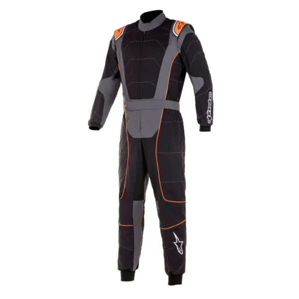 KMX-3 V2 SUIT - Black/Anthracite/Orange Fluo
