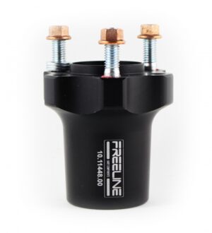 FRONT WHEEL HUB 17X70MM BLACK